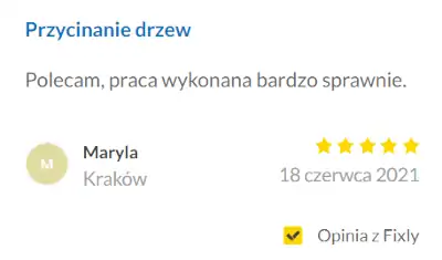 Wycinka Drzew Kraków | Alpinistyczna | Małopolska | opinie