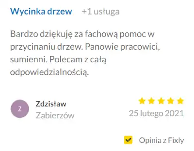 Wycinka Drzew Kraków | Alpinistyczna | Małopolska | opinie - fixly